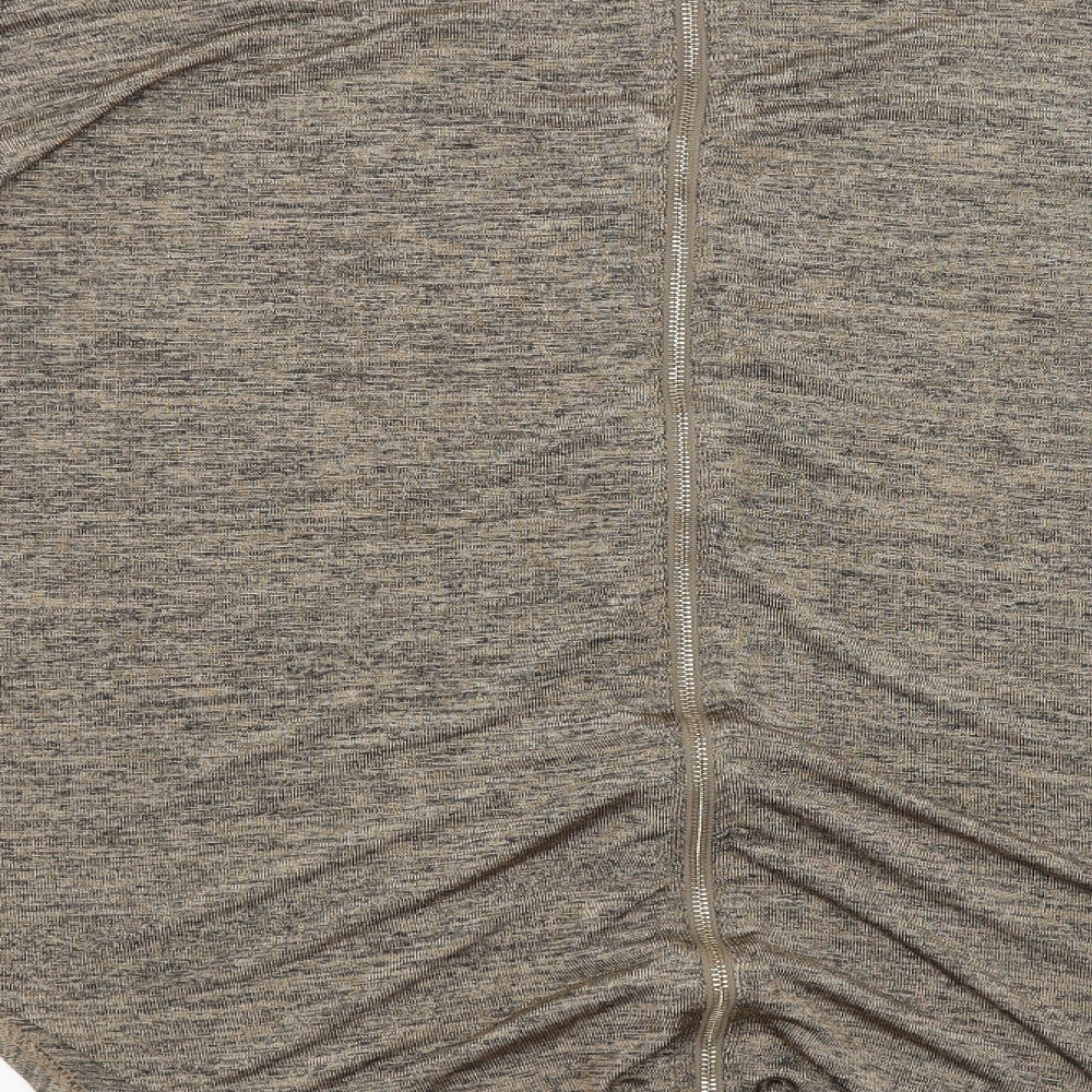 Quiz Womens Brown Basic Blouse Size M