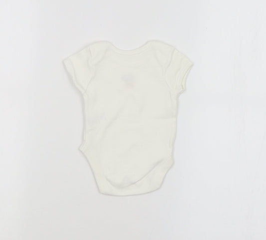 Disney Baby White Babygrow One-Piece Size 0-3 Months - TIGGER