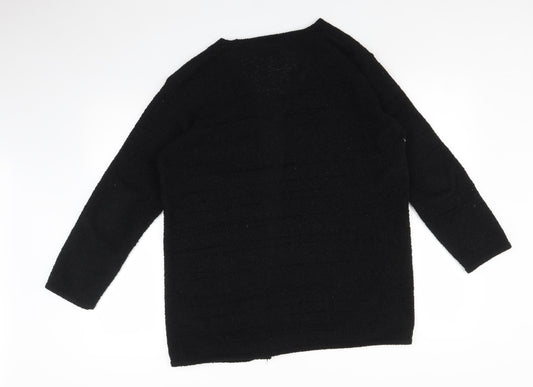 Accent Womens Black Cardigan Jumper Size S