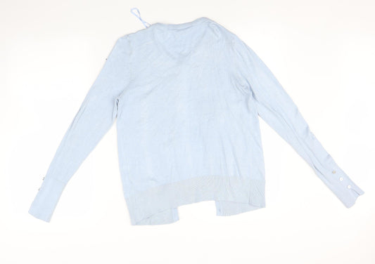 Primark Womens Blue Cardigan Jumper Size XS