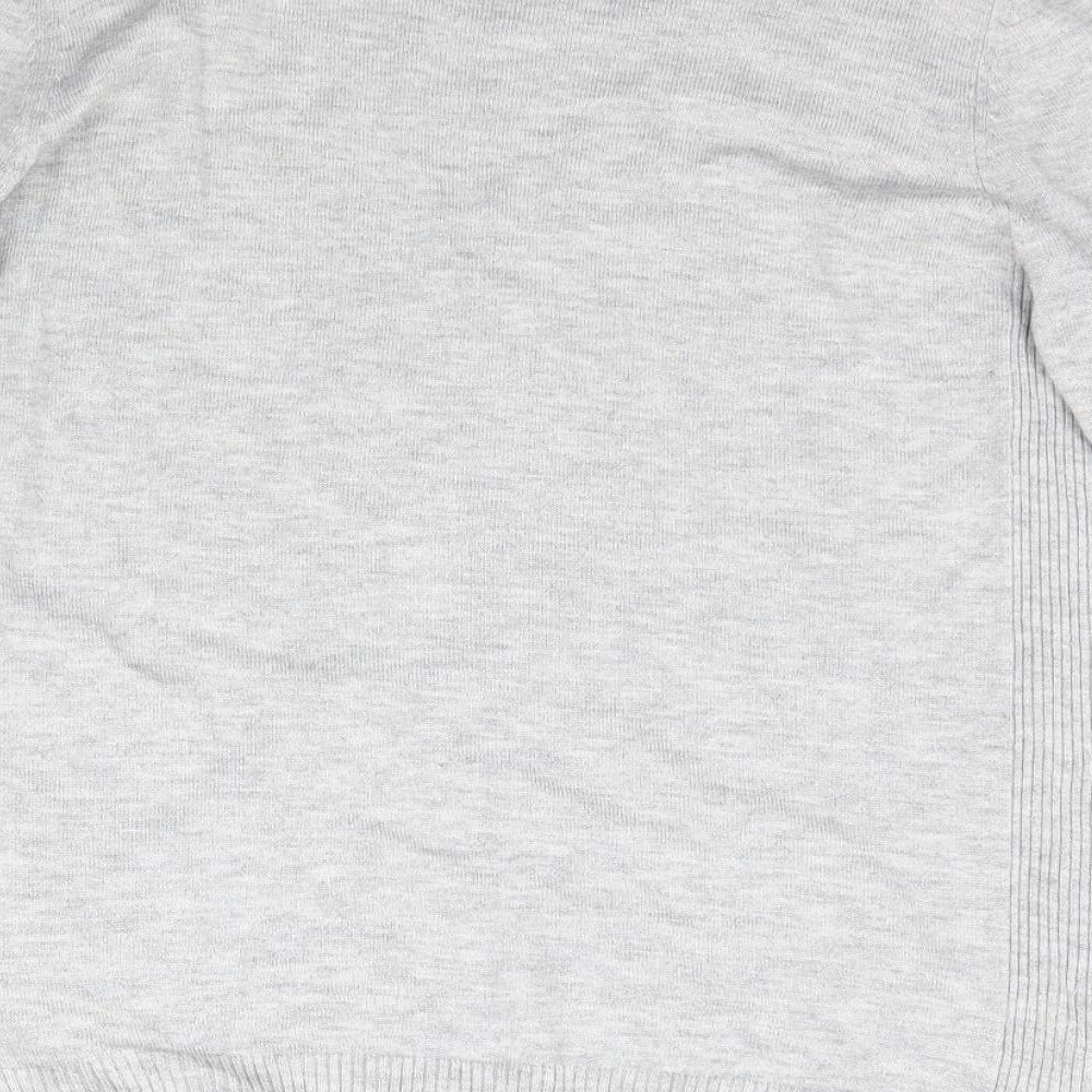 Womens UK Size S Marks and Spencer Grey Pullover Jumper