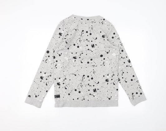 George Girls Grey Pullover Jumper Size 12-13 Years