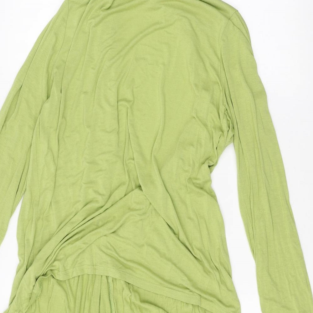Womens UK Size 14 BM Green Cardigan Jumper