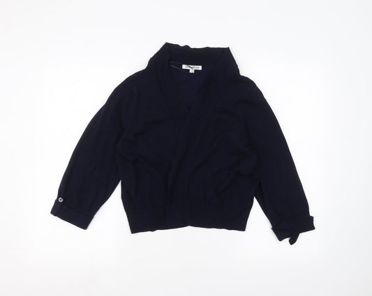 Womens UK Size L Annabelle Blue Cardigan Jumper