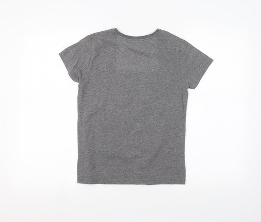 Primark Boys Grey Basic T-Shirt Size 10-11 Years
