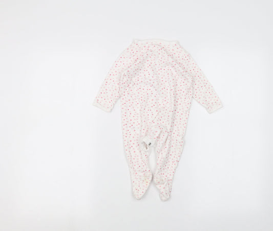 Earlydays Baby White Coverall One-Piece Size 3-6 Months