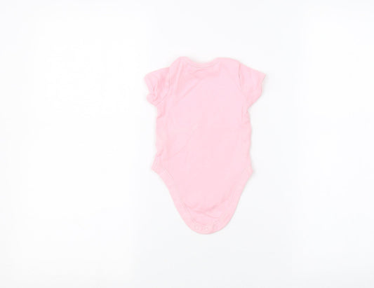George Baby Pink Babygrow One-Piece Size 3-6 Months