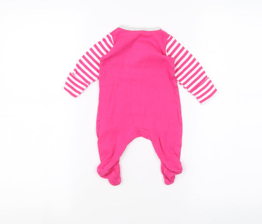 Mothercare Baby Pink Coverall One-Piece Size 0-3 Months