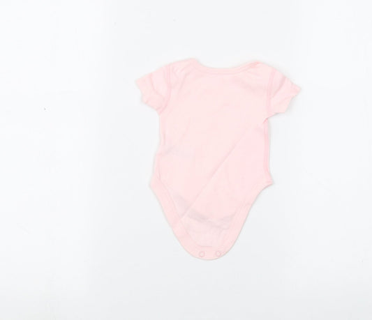 BHS Baby Pink Babygrow One-Piece Size 0-3 Months