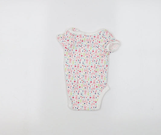 PEP&CO Baby White Babygrow One-Piece Size 9-12 Months