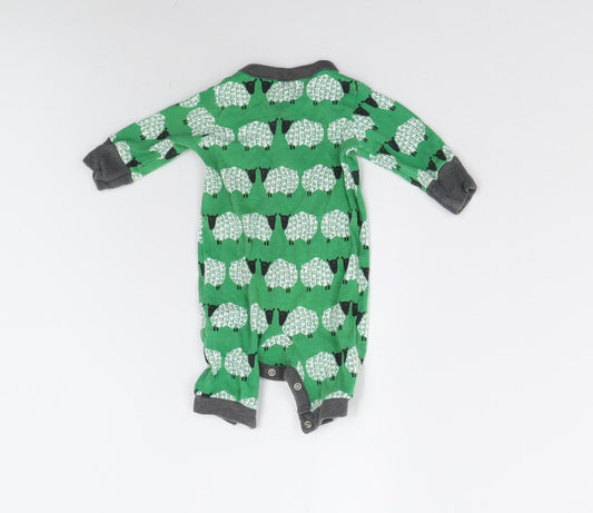 NEXT Baby Green Babygrow One-Piece Size 0-3 Months - Sheep