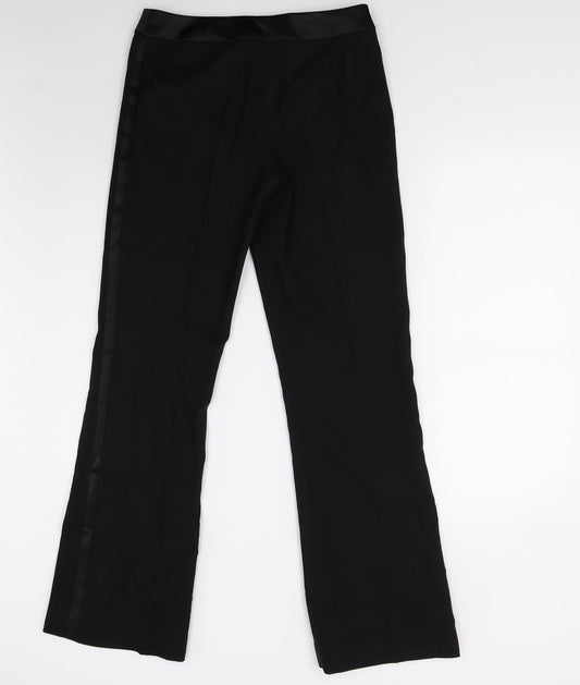 George Womens Black Trousers Size 10 L30 in