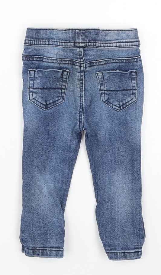 Denim Co Baby Blue Denim Capri Jeans Size 9-12 Months