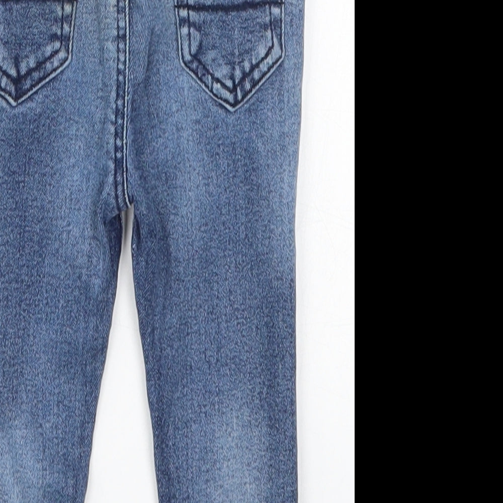 Brand and care label for Denim Co Baby Blue Denim Capri Jeans, size 9-12, Months