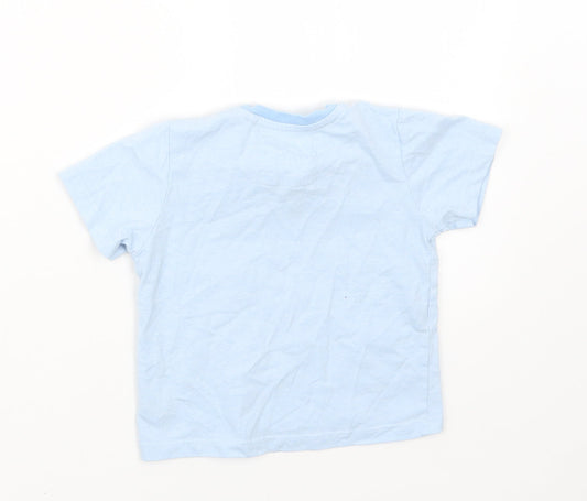 TU Boys Blue Basic T-Shirt Size 9-12 Months