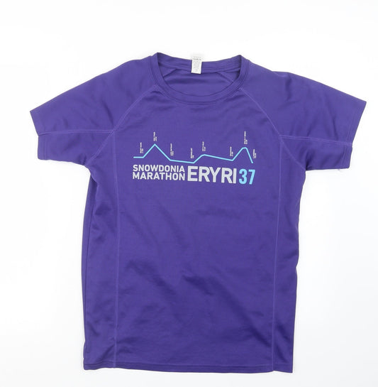 Mens UK Size S Roly Purple T-Shirt