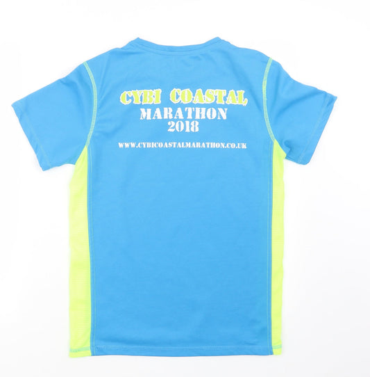 Titan Mens Blue Basic T-Shirt Size S