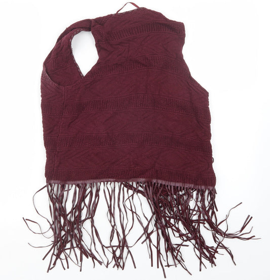 Atmosphere Womens Purple Knit Cardigan Jumper Size 10