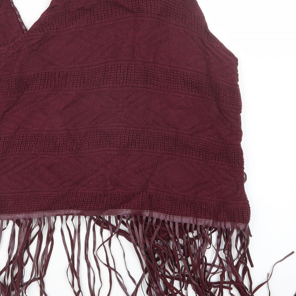 Atmosphere Womens Purple Knit Cardigan Jumper Size 10