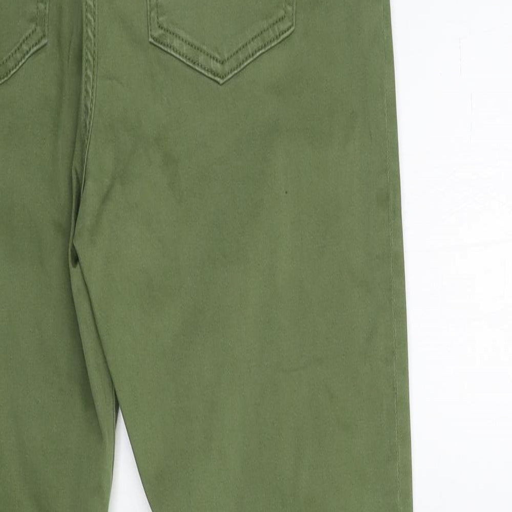 Denim & Co. Girls Green Denim Skinny Jeans Size 12-13 Years