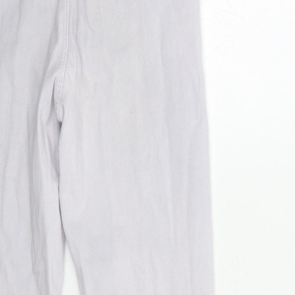 PRETTYLITTLETHING Womens Grey Denim Skinny Jeans Size 6 L26 in