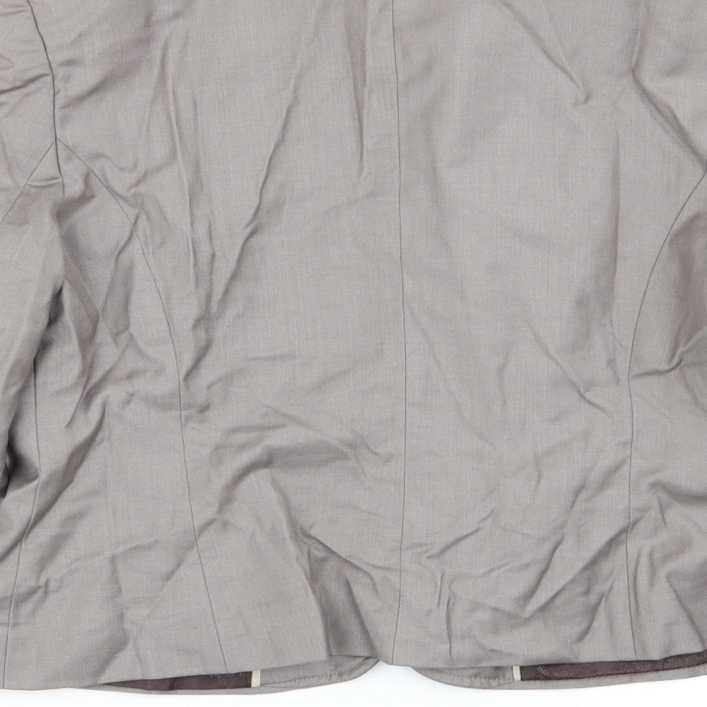 NEXT Womens Grey Jacket Blazer Size 14