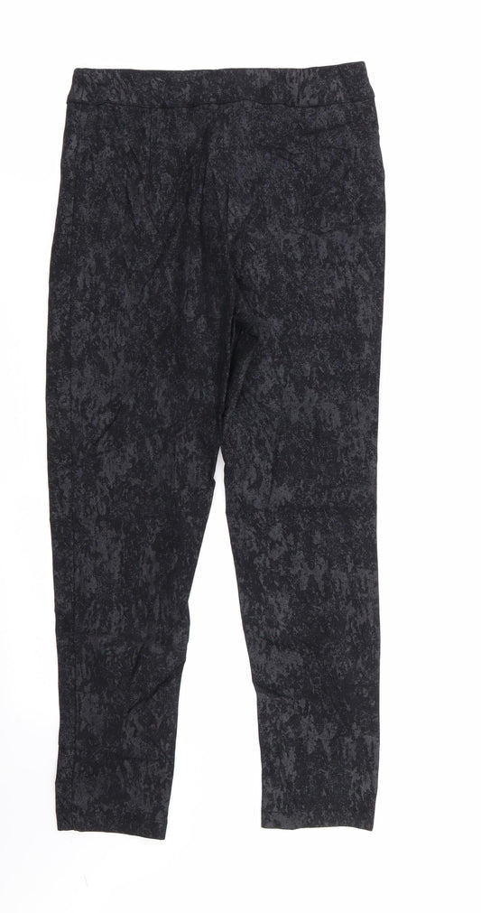 AX Paris Womens Black Trousers Size 8 L24 in