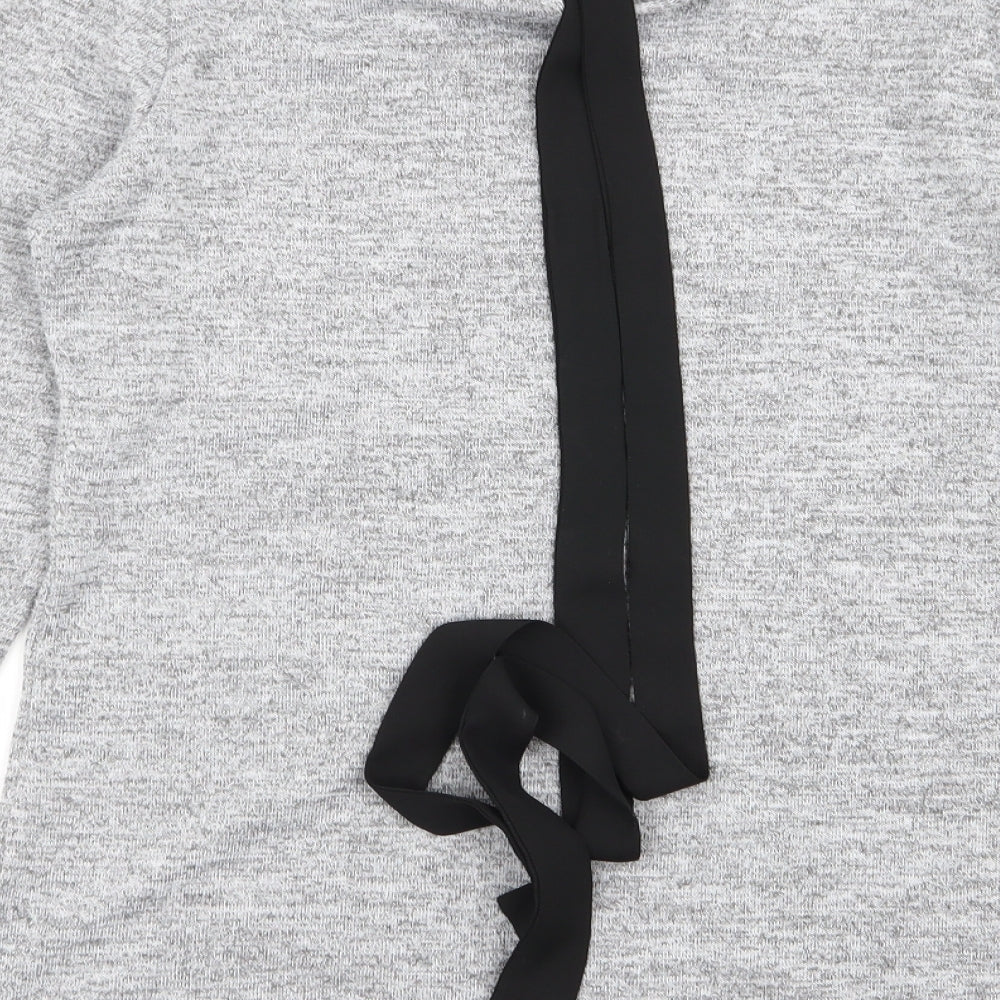 Womens UK Size 8 Dorothy Perkins Grey Basic T-Shirt