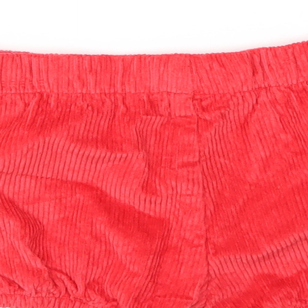 M&S Girls Red Capri Trousers Size 18-24 Months