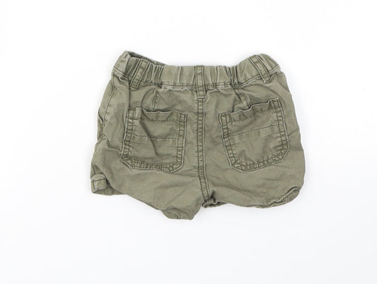 NEXT Girls Green Capri Trousers Size 9-12 Months