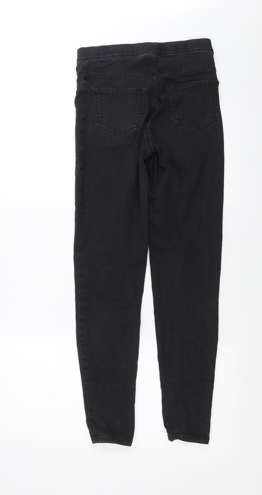 Womens UK Size 8 Marks and Spencer Extra-Slim Fit Jegging Black Jeans