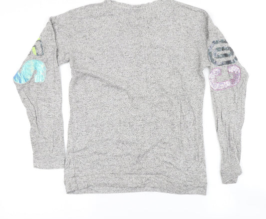 George Girls Green Basic T-Shirt Size 10-11 Years