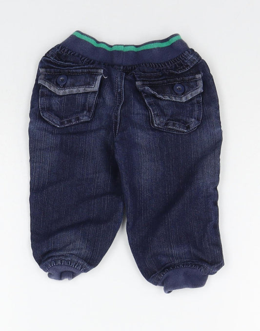 Earlydays Baby Blue Jogger Jeans Size 6-9 Months