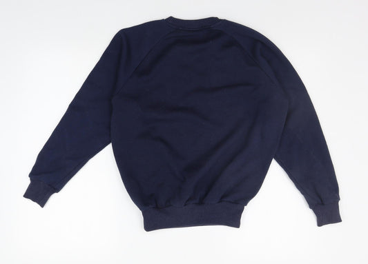 Slazenger Boys Blue Pullover Jumper Size 9-10 Years
