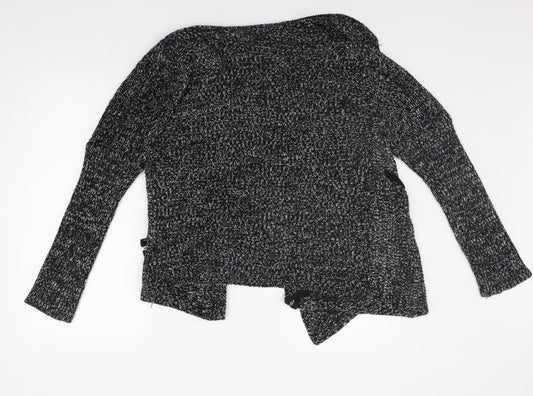 Womens UK Size 8 Select Black Cardigan Jumper