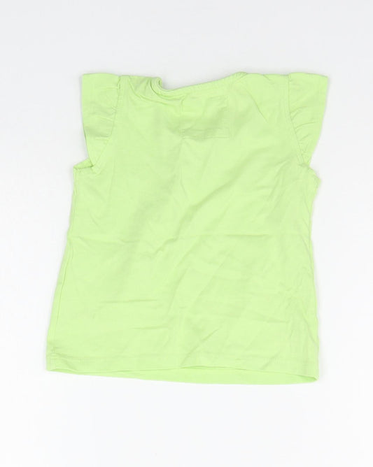 TU Baby Green Basic T-Shirt Size 12-18 Months