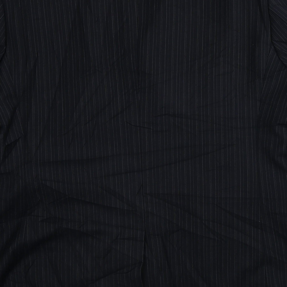 Mens UK Size 42 Burton Regular Black Suit Jacket