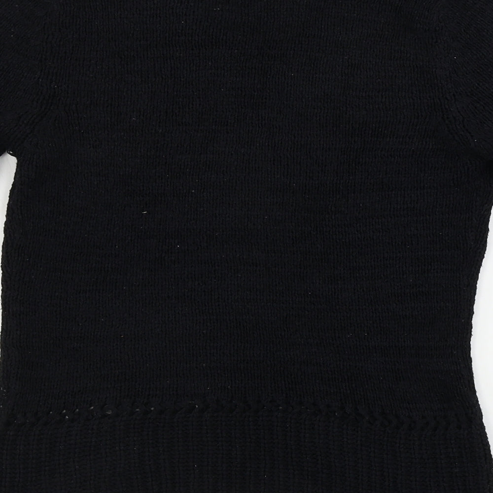 Womens UK Size 10 Editions Black Pullover Jumper