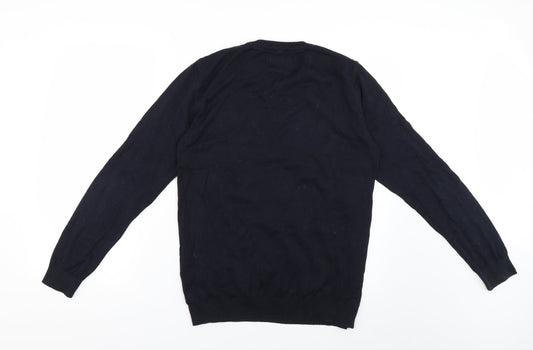 Burton Mens Multicoloured Geometric Pullover Jumper Size S