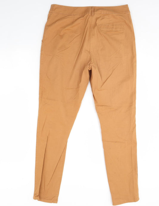 TU Womens Brown Skinny Jeans Size 12 L30 in