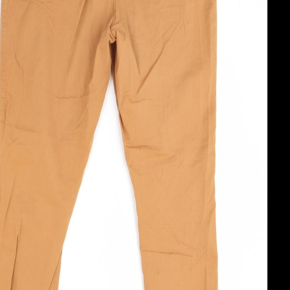 TU Womens Brown   Skinny Jeans Size 12 L30 in