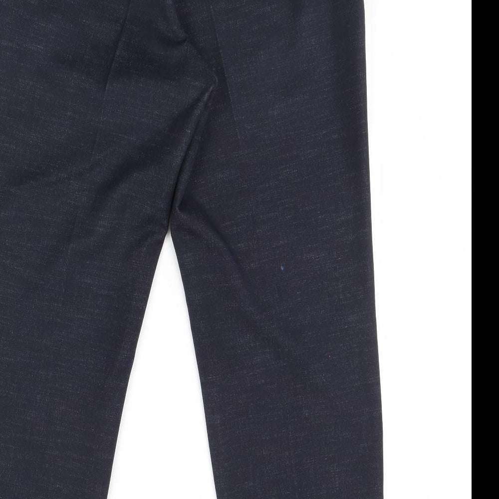 Womens UK Size 36 in Preworn Regular Fit Blue Trousers