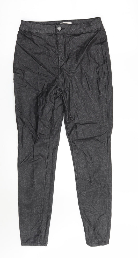 Tu Womens Black Skinny Jeans Size 12 L28 in