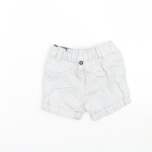 F&F Baby Grey Cropped Trousers Size 3-6 Months