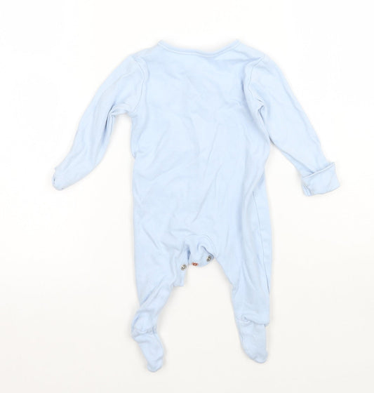 George Baby Blue Babygrow One-Piece Size 0-3 Months
