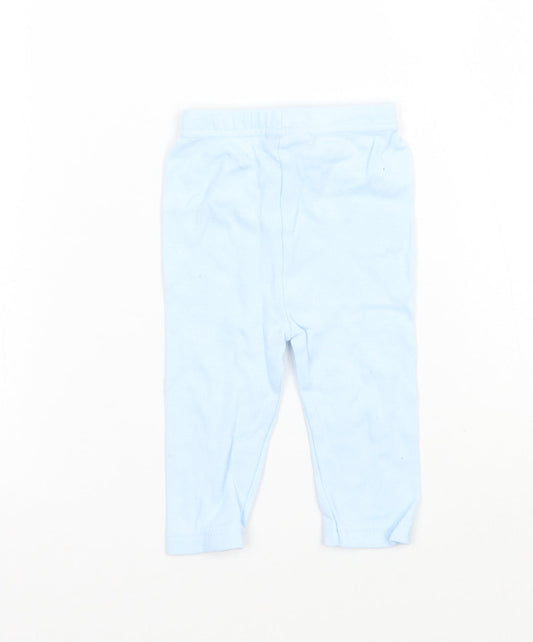 Bebe bonito Baby Blue Capri Leggings Size 0-3 Months