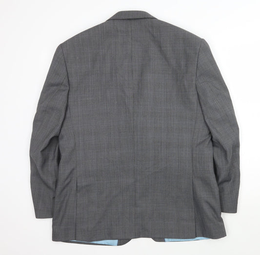 Mens UK Size 42 Marks and Spencer Regular Grey Suit Jacket