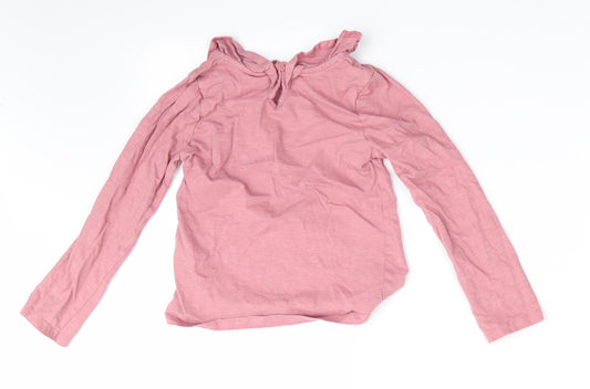 TU Girls Pink Basic T-Shirt Size 5-6 Years - Lovely and Kind