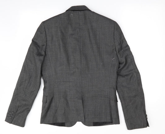 Mens UK Size 36 H&M Regular Grey Suit Jacket