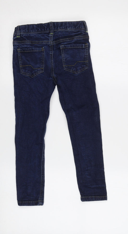 Very Girls Blue Skinny Jeans Size 5-6 Years